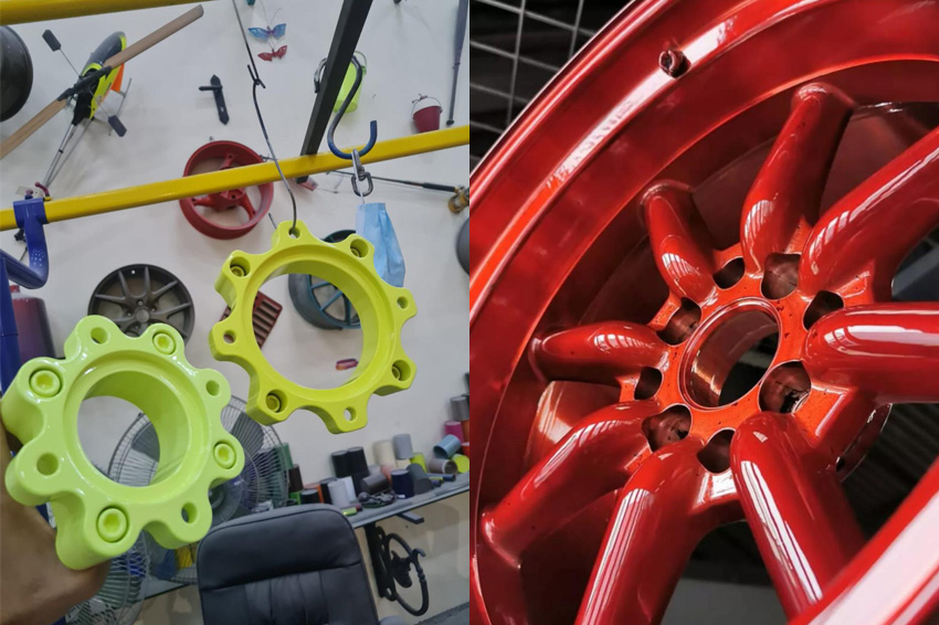 Gloss and Matt Finish Coating